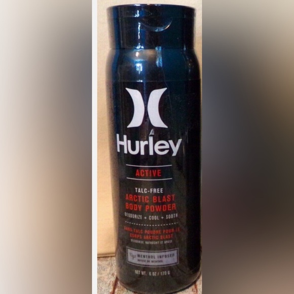 🆕 Hurley Active Arctic Blast Body Powder 6 ounces - Picture 1 of 6